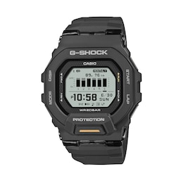 Casio G-Shock MOVE Tracker Digital Watch with Black Dial and Black Resin Strap (Model: GBD200-1A1)