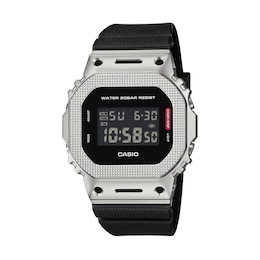 Men's Casio G-Shock G-Steel Digital Watch with Black Dial and Resin Strap, Case (Model: GM5600M-1)