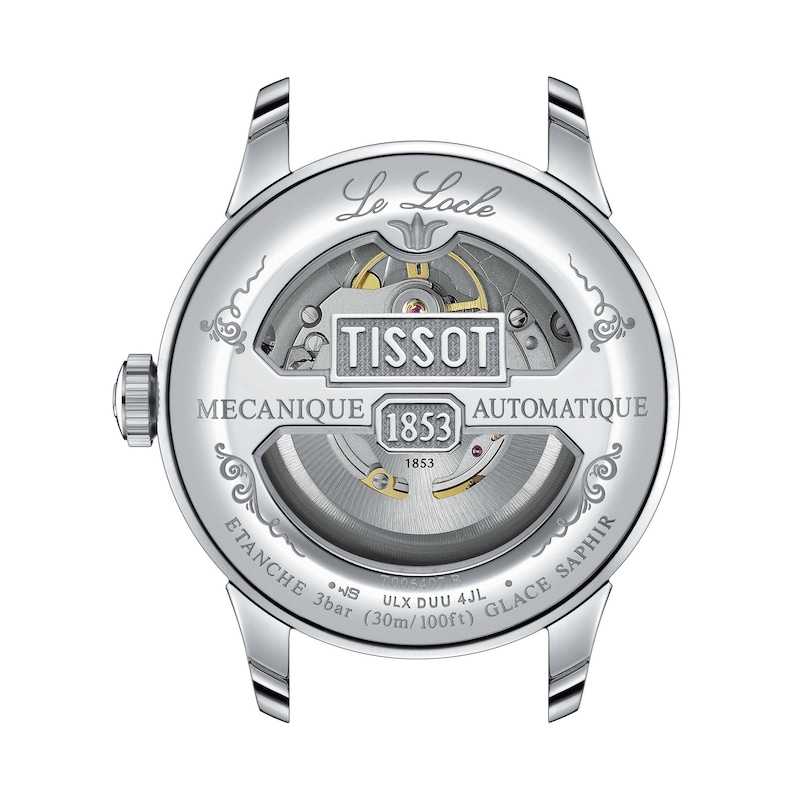 Main Image 3 of Men’s Tissot 20th Anniversary Le Locle Powermatic 80 Automatic Watch with Two Straps (Model: T0064071103303)