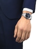 Thumbnail Image 5 of Men's Tissot Gentleman Powermatic 80 Silicium Automatic Watch with Navy Dial (Model: T1274071104100)