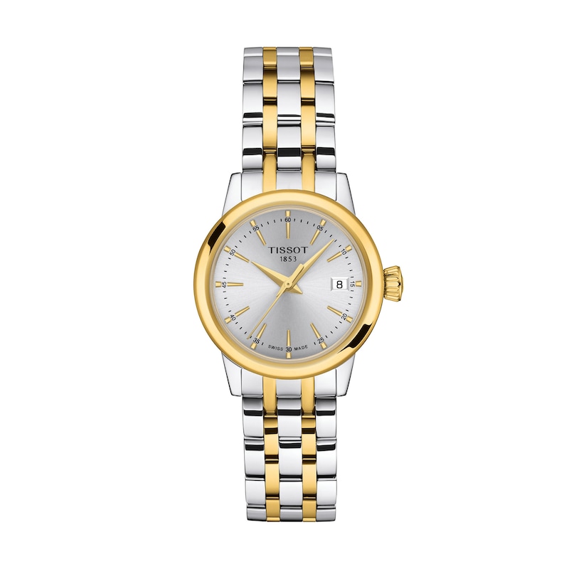Main Image 1 of Ladies' Tissot Classic Dream Analog Watch with Two-Tone Dial and Bracelet (Model: T1292102203100)