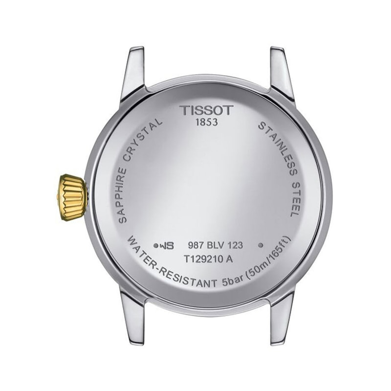 Main Image 3 of Ladies' Tissot Classic Dream Analog Watch with Two-Tone Dial and Bracelet (Model: T1292102203100)