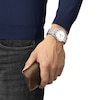 Thumbnail Image 5 of Men's Tissot Classic Dream Analog Watch with White Dial and Stainless Steel Bracelet (Model: T1294101101300)