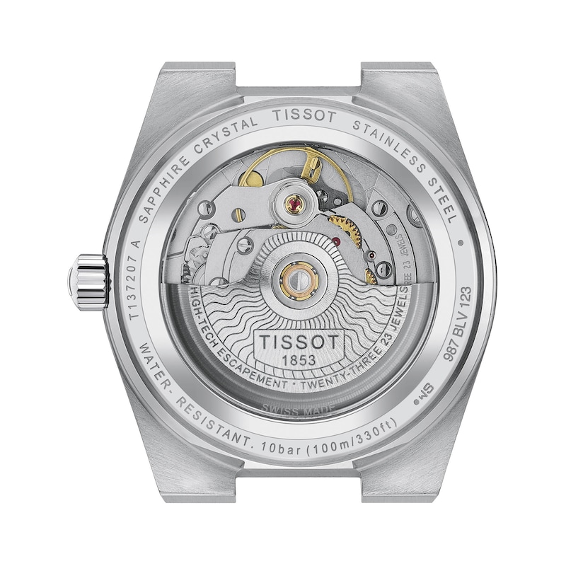 Main Image 3 of Unisex Tissot PRX 35mm Powermatic 80 Automatic Watch with Mother-of-Pearl Dial (Model: T1372071111100)