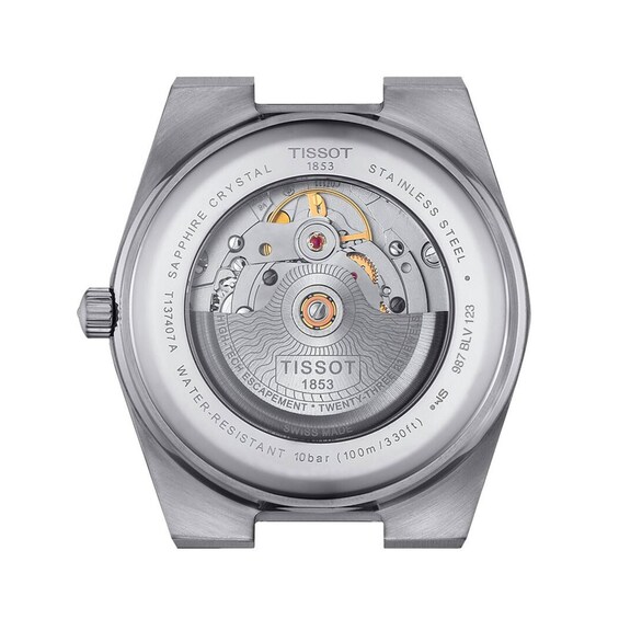 Men's Tissot PRX 40mm Powermatic 80 Automatic Watch with Green Dial (Model: T1374071109100)