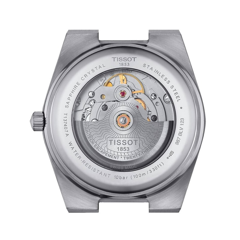 Main Image 3 of Men's Tissot PRX 40mm Powermatic 80 Automatic Watch with Green Dial (Model: T1374071109100)