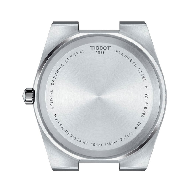 Main Image 3 of Men's Tissot PRX 40mm Analog Watch with Black Dial and Stainless Steel Bracelet (Model: T1374101105100)