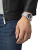 Thumbnail Image 4 of Men's Tissot PRX 40mm Analog Watch with Black Dial and Stainless Steel Bracelet (Model: T1374101105100)