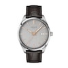Thumbnail Image 1 of Men's Tissot PR 100 Analog Watch with Two-Tone Dial and Brown Leather Strap (Model: T1504101603100)