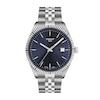 Thumbnail Image 1 of Men's Tissot Ballade Analog Watch with Navy Blue Dial and Stainless Steel Bracelet (Model: T1564101104100)