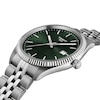 Thumbnail Image 6 of Men's Tissot Ballade Analog Watch with Green Dial and Stainless Steel Bracelet (Model: T1564101109100)