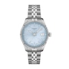 Thumbnail Image 1 of Ladies' Tissot Ballade Analog Watch with Blue Dial and Stainless Steel Bracelet (Model: T1562101135100)