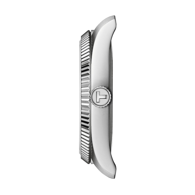 Main Image 2 of Ladies' Tissot Ballade Analog Watch with Light Green Dial and Stainless Steel Bracelet (Model: T1562101109100)