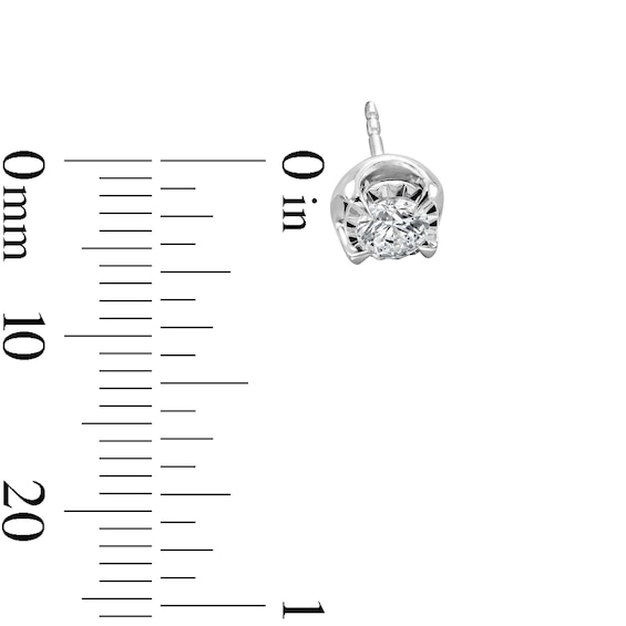 1 CT. T.w. Certified Lab-Grown Diamond Solitaire Pendant and Stud Earrings Set in Sterling Silver (F/Vs2)