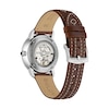 Thumbnail Image 3 of Men's Bulova x Stetson Longhorn Automatic Watch with Black Dial and Brown Leather Strap (Model: 96A334)