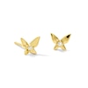 Thumbnail Image 1 of Butterfly Mini Stud Earrings with Diamond Accents in 10K Gold