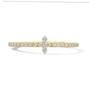 Thumbnail Image 1 of 1/5 CT. T.W. Diamond Star Ring in 10K Gold