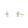 Thumbnail Image 1 of 1/10 CT. T.W. Diamond Star Stud Earrings in 10K Gold