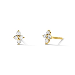 1/10 CT. T.W. Diamond Star Stud Earrings in 10K Gold
