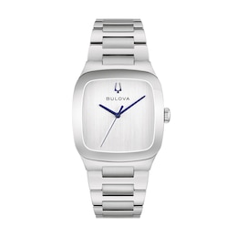 Men's Bulova Latin GRAMMY® Millennia Watch with Silver-Tone Dial (Model: 96A335)