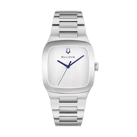 Men's Bulova Latin Grammy® Millennia Watch with Silver-Tone Dial (Model: 96A335)