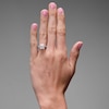 Thumbnail Image 2 of Classic Symphony 4.29 CT. T.W. Princess-Cut Certified Lab-Grown Diamond Engagement Ring in 14K White Gold (F/VS2)