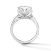Thumbnail Image 3 of Classic Symphony 4.29 CT. T.W. Princess-Cut Certified Lab-Grown Diamond Engagement Ring in 14K White Gold (F/VS2)