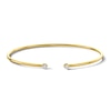 Thumbnail Image 1 of 1/5 CT. T.W. Diamond Cuff Bangle Bracelet in 10K Gold - 7.0"