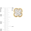 Thumbnail Image 3 of 1 CT. T.W. Princess-Cut and Oval Lab-Grown Diamond Stud Earrings in 10K Gold (F/VS2)