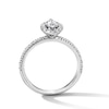 Thumbnail Image 3 of Classic Everlasting 1 CT. T.W. Marquise-Cut Certified Lab-Grown Diamond Frame Engagement Ring in 14K White Gold (F/VS2)