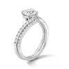 Thumbnail Image 5 of 1-1/2 CT. T.W. Certified Lab-Grown Diamond Bypass Bridal Set in 14K White Gold (F/VS2)