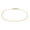 Thumbnail Image 1 of 1.5mm Herringbone Chain Bracelet in Solid 10K Gold - 7.5