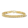 Thumbnail Image 1 of 6.0mm Panther Chain Bracelet in Sterling Silver with 10K Gold Plate - 8.0"