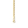 Thumbnail Image 3 of 3.3mm Valentino Chain Bracelet in Sterling Silver with 10K Gold Plate - 8.0"