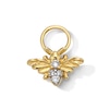 Thumbnail Image 1 of Lab-Grown Diamond Accent Bee Earring Charm in Sterling Silver with 18K Gold Plate (F/VS2)