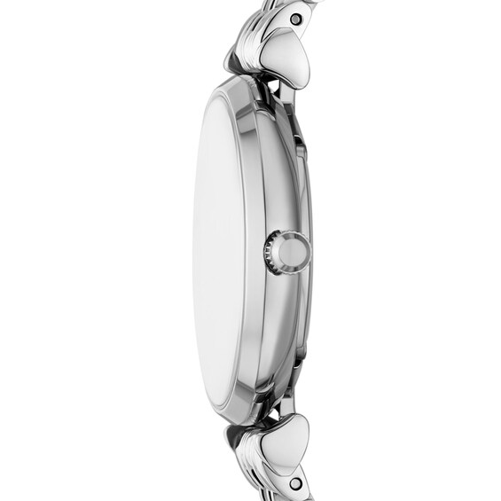 Ladies' Emporio Armani Stainless Steel Watch with Mother-of-Pearl Dial (Model: Ar11701)