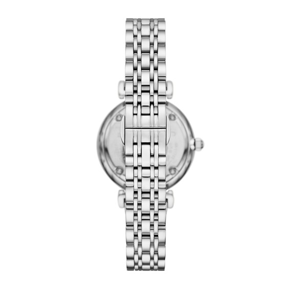 Ladies' Emporio Armani Stainless Steel Watch with Mother-of-Pearl Dial (Model: Ar11701)