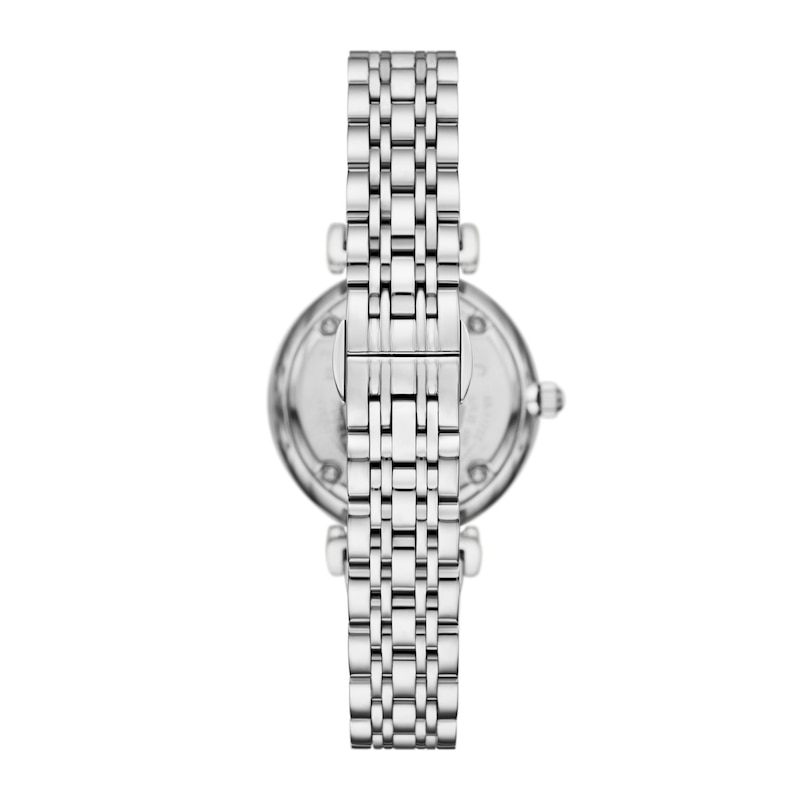 Main Image 5 of Ladies' Emporio Armani Stainless Steel Watch with Mother-of-Pearl Dial (Model: AR11701)