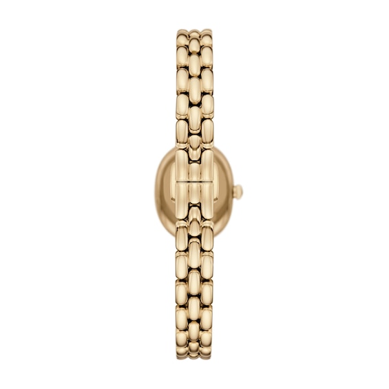Ladies' Emporio Armani Gold-Tone IP Stainless Steel Watch with Mother-of-Pearl Dial (Model: Ar11721)