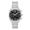 Thumbnail Image 1 of Men's Emporio Armani Chronograph Stainless Steel Watch with Black Dial (Model: AR11725)