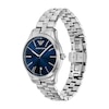 Thumbnail Image 4 of Men's Emporio Armani Stainless Steel Watch with Navy Blue Dial (Model: AR11733)