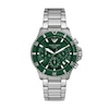 Thumbnail Image 1 of Men's Emporio Armani World Explorer Solar-Powered Chronograph Watch with Green Dial (Model: AR11741)