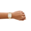 Thumbnail Image 2 of Ladies' Emporio Armani Gold-Tone IP Stainless Steel Watch with Mother-of-Pearl Dial (Model: AR11744)
