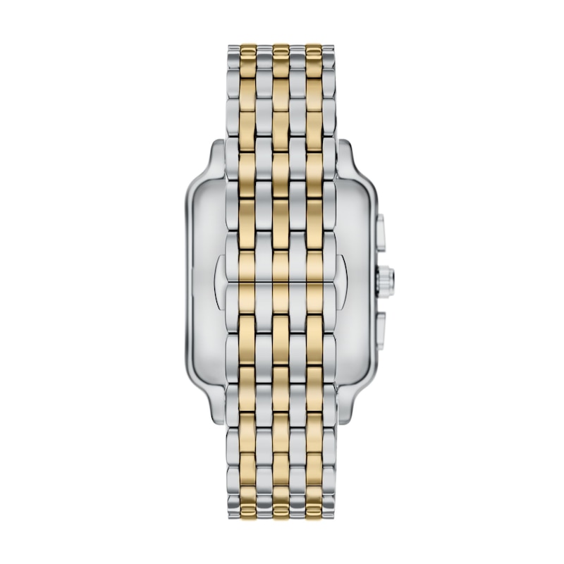 Main Image 5 of Men's Emporio Armani Two-Tone IP Stainless Steel Chronograph Watch with Silver Dial (Model: AR11752)