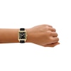 Thumbnail Image 2 of Men's Emporio Armani Gold-Tone IP Stainless Steel Watch with Black Dial and Black Leather Strap (Model: AR11757)