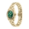 Thumbnail Image 4 of Ladies' Emporio Armani Gold-Tone IP Stainless Steel Watch with Green Malachite Dial (Model: AR11761)