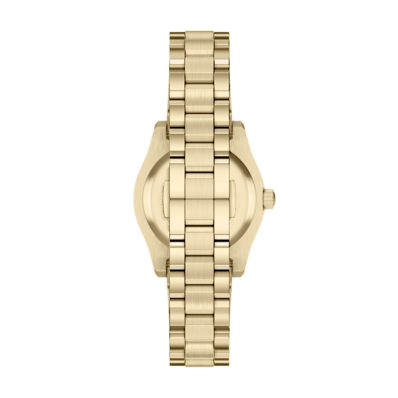 Main Image 5 of Ladies' Emporio Armani Gold-Tone IP Stainless Steel Watch with Green Malachite Dial (Model: AR11761)