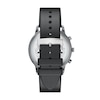 Thumbnail Image 4 of Men's Emporio Armani Stainless Steel Chronograph Watch with Black Dial and Black Leather Strap (Model: AR11774)