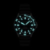 Thumbnail Image 6 of Men's Emporio Armani Sea Explorer Stainless Steel Watch with Black Dial and Silicone Strap (Model: AR60086)