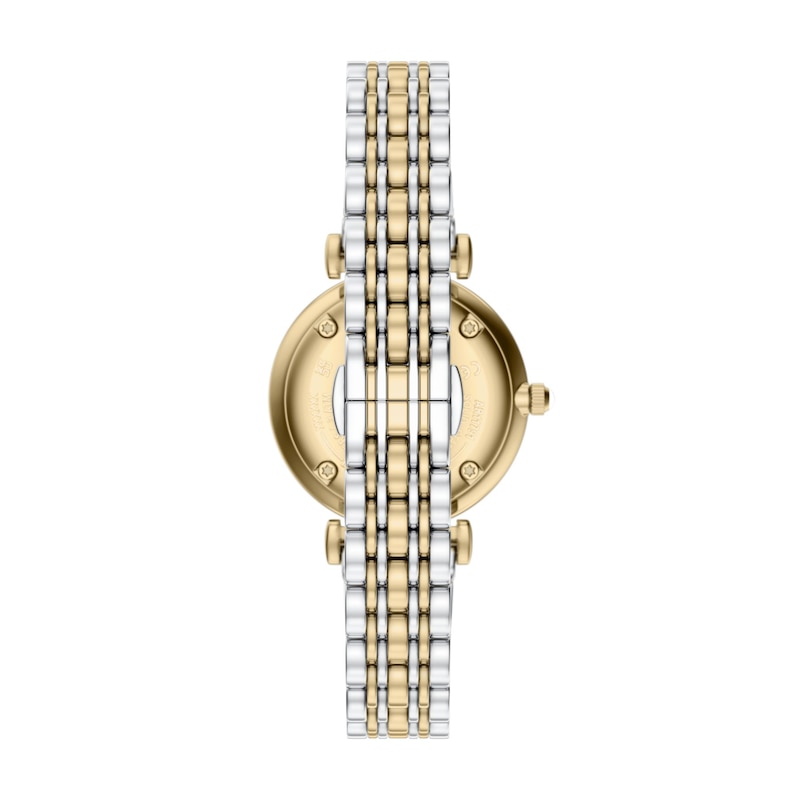 Main Image 5 of Ladies' Emporio Armani Two-Tone IP Stainless Steel Watch Set with Mother-of-Pearl Dial (Model: AR80086SET)